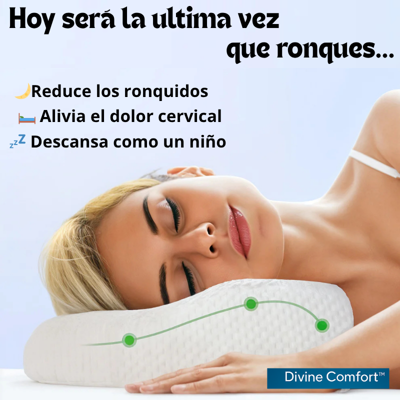 Almohada Antirronquidos Divine Comfort™