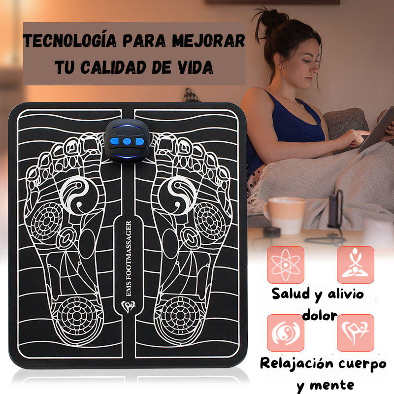 Alfombra de masaje para pies "RelaxMotion"