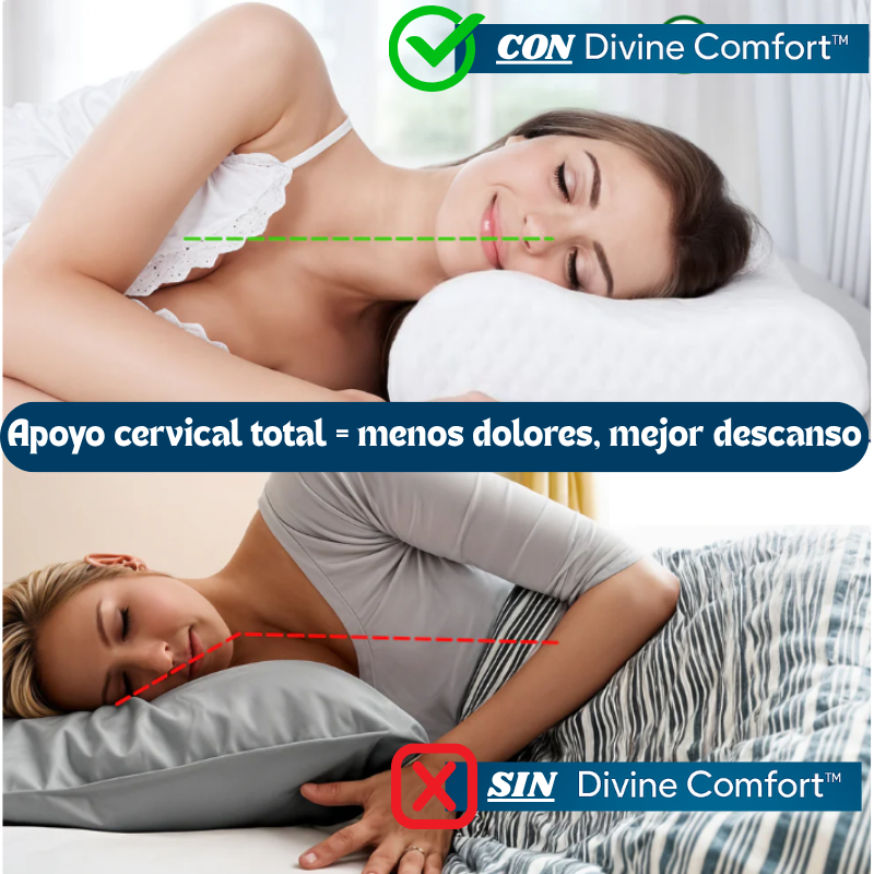 Almohada Antirronquidos Divine Comfort™