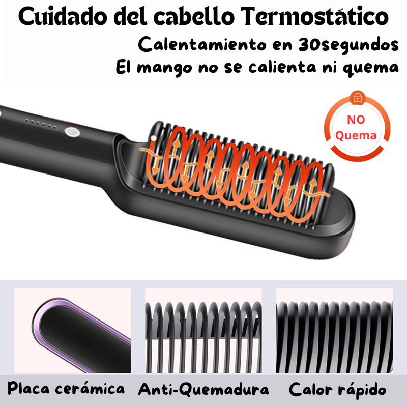 Cepillo de pelo  Alisador "CeramiLiss"