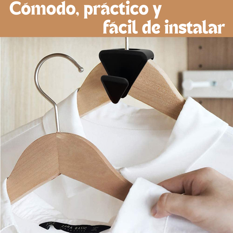 Ganchos organizadores de perchas "Ruby"