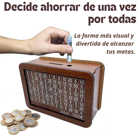 Hucha con Contador "RetoBox"