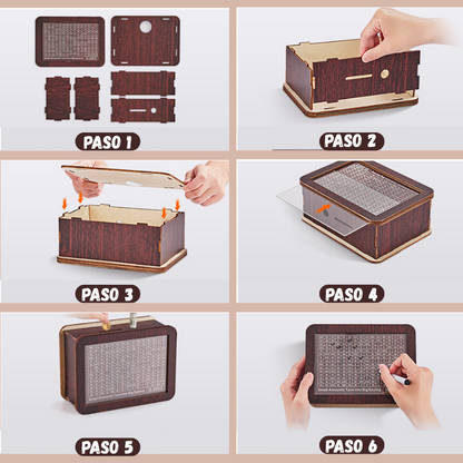 Hucha con Contador "RetoBox"