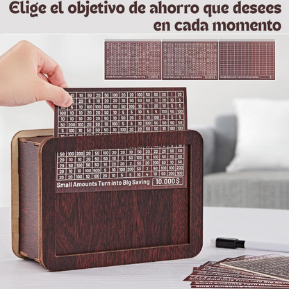 Hucha con Contador "RetoBox"