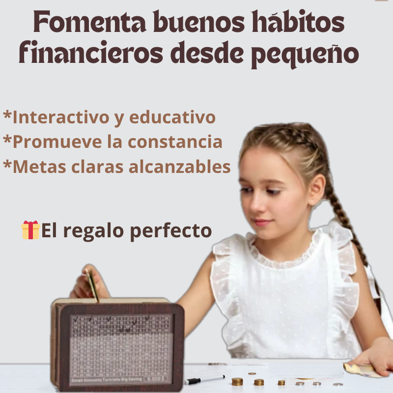 Hucha con Contador "RetoBox"