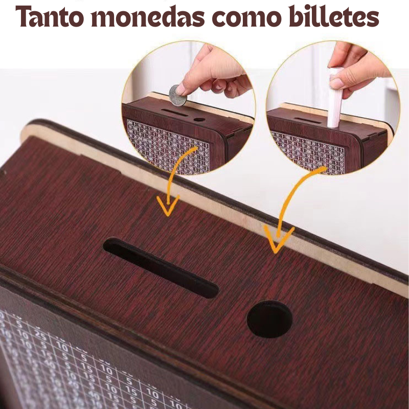 Hucha con Contador "RetoBox"