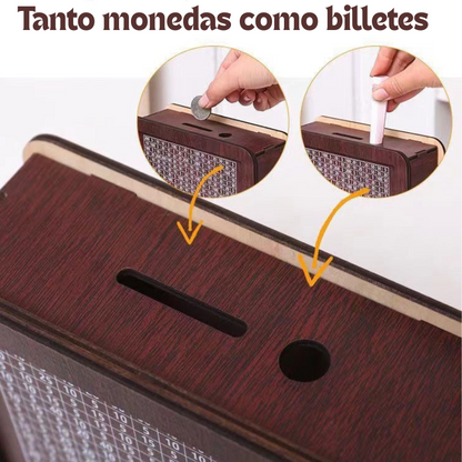 Hucha con Contador "RetoBox"