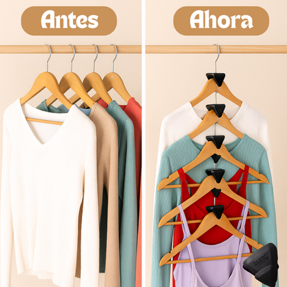 Ganchos organizadores de perchas "Ruby"